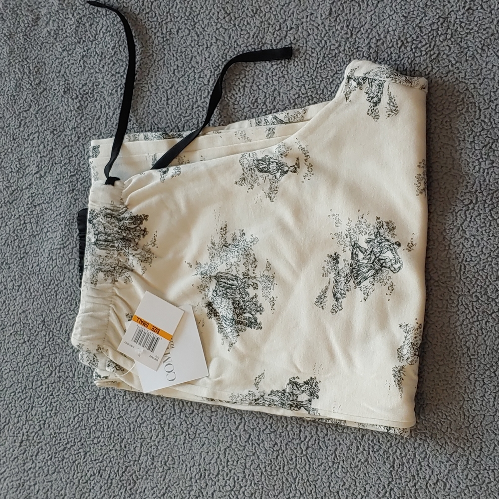 NWT Company Ellen Tracy Pajama Bottoms size small